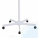 Лампа бестеневая (лампа-лупа) Med-Mos 9001LED (9001LED)