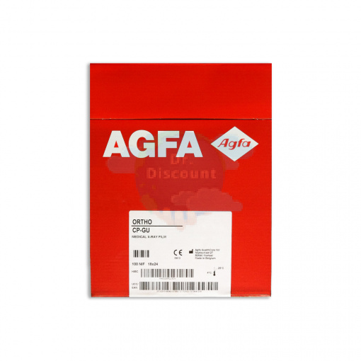 Плёнка AGFA Ortho CP-GU M 18*43 зелёночувствительная 100 листов