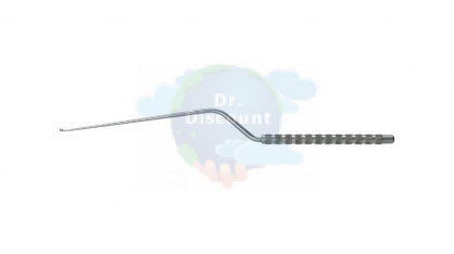 Микрокюретка 1,5х2,0 мм, 30 град., общ. длина 195 мм, рабочая длина 95 мм