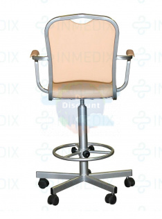 Кресло лабораторное на винтовой опоре КР02-1