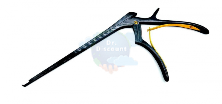Кусачки ламинэктомические Kerrison, вверх 40 град., с выталкивателем,  Clean wave, 5 мм, ширина раскрытия 10 мм, длина 23 см